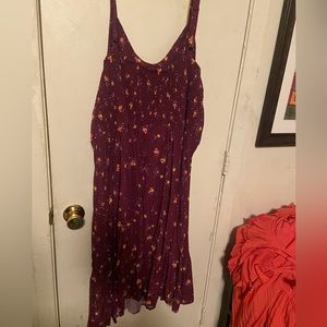 Old navy floral print dress size 4X NWOT